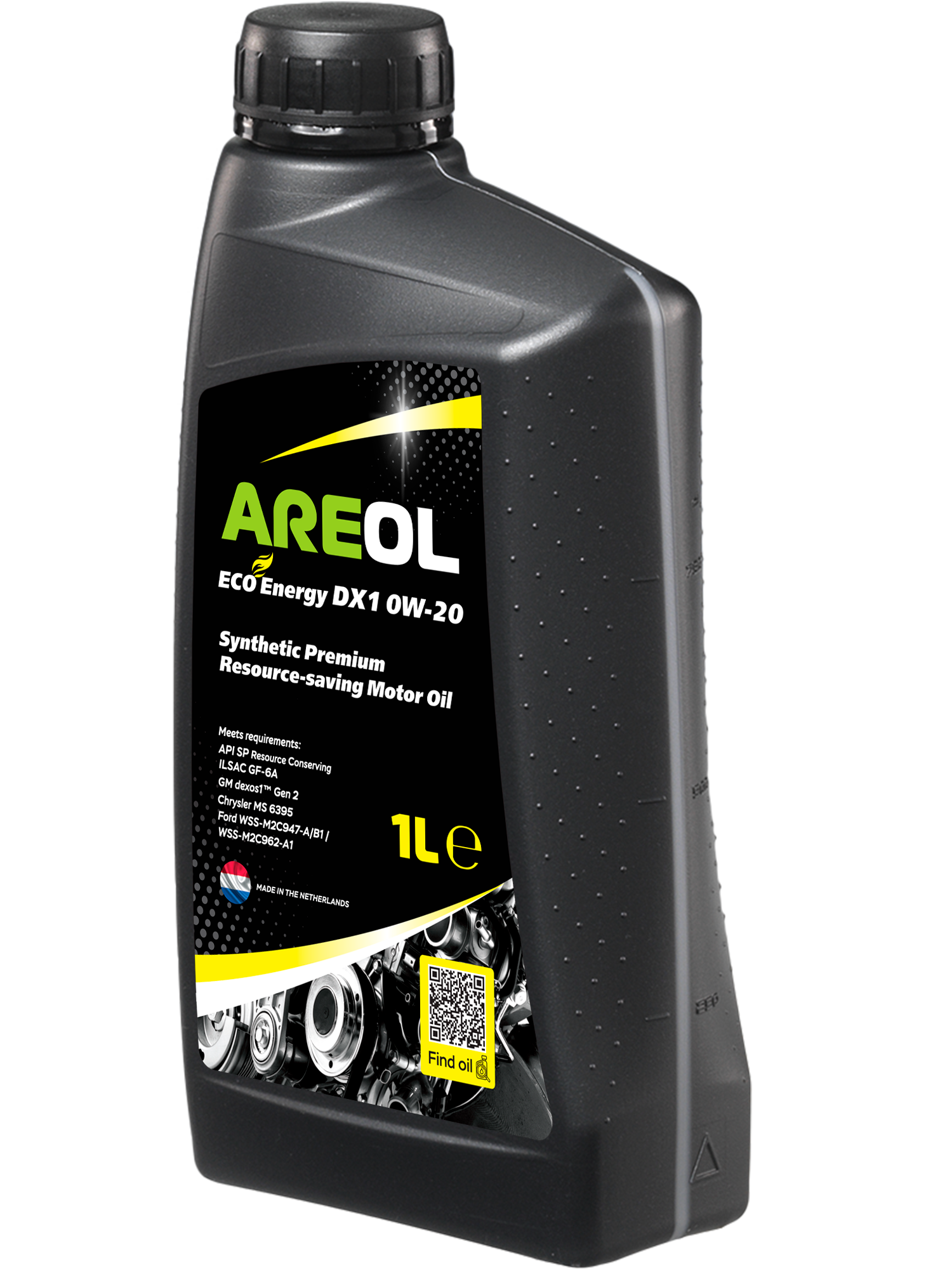 Motoröl AREOL ECO Energy DX1 0W-20 1L